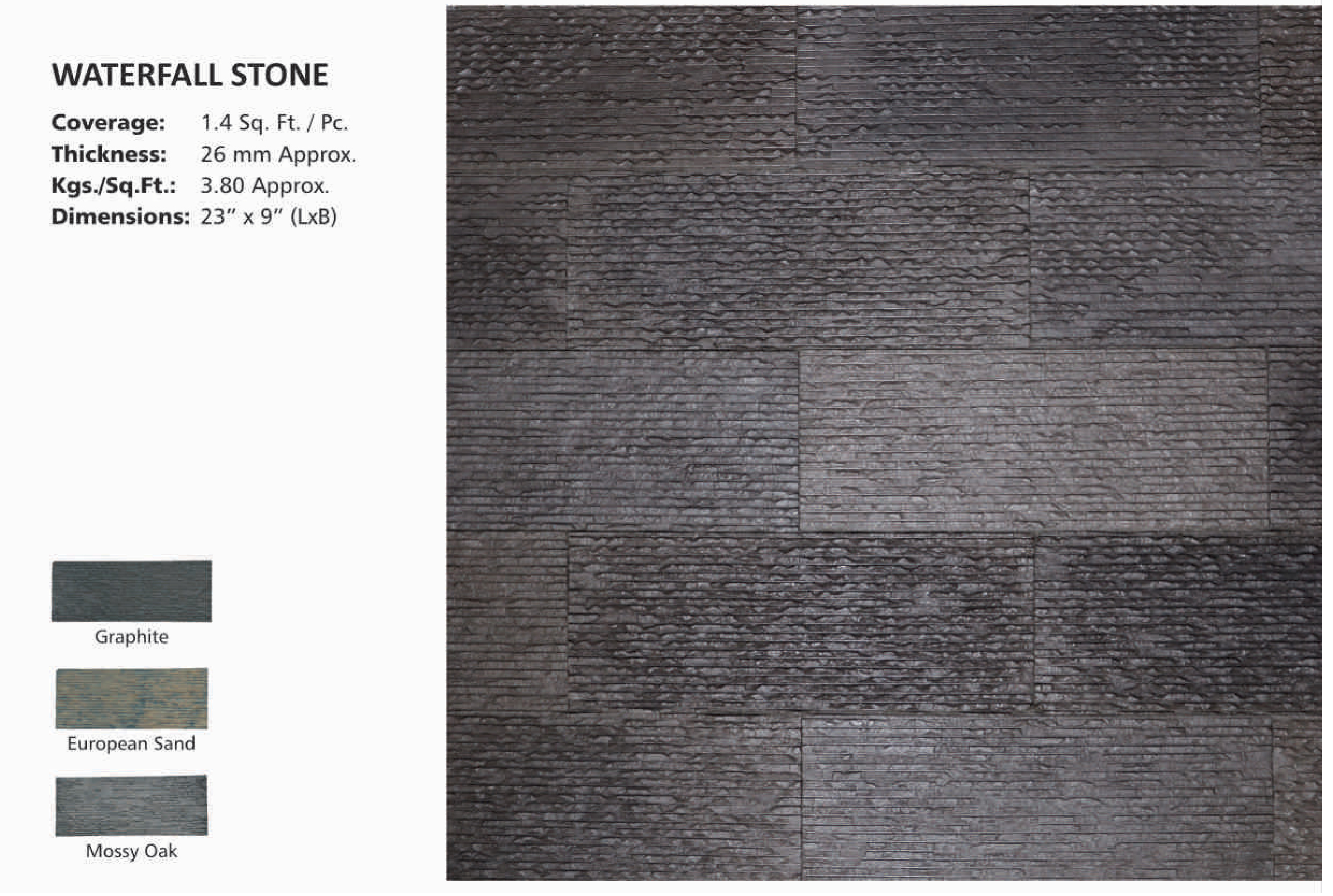 Flex Stone 6 - Wall Tiles